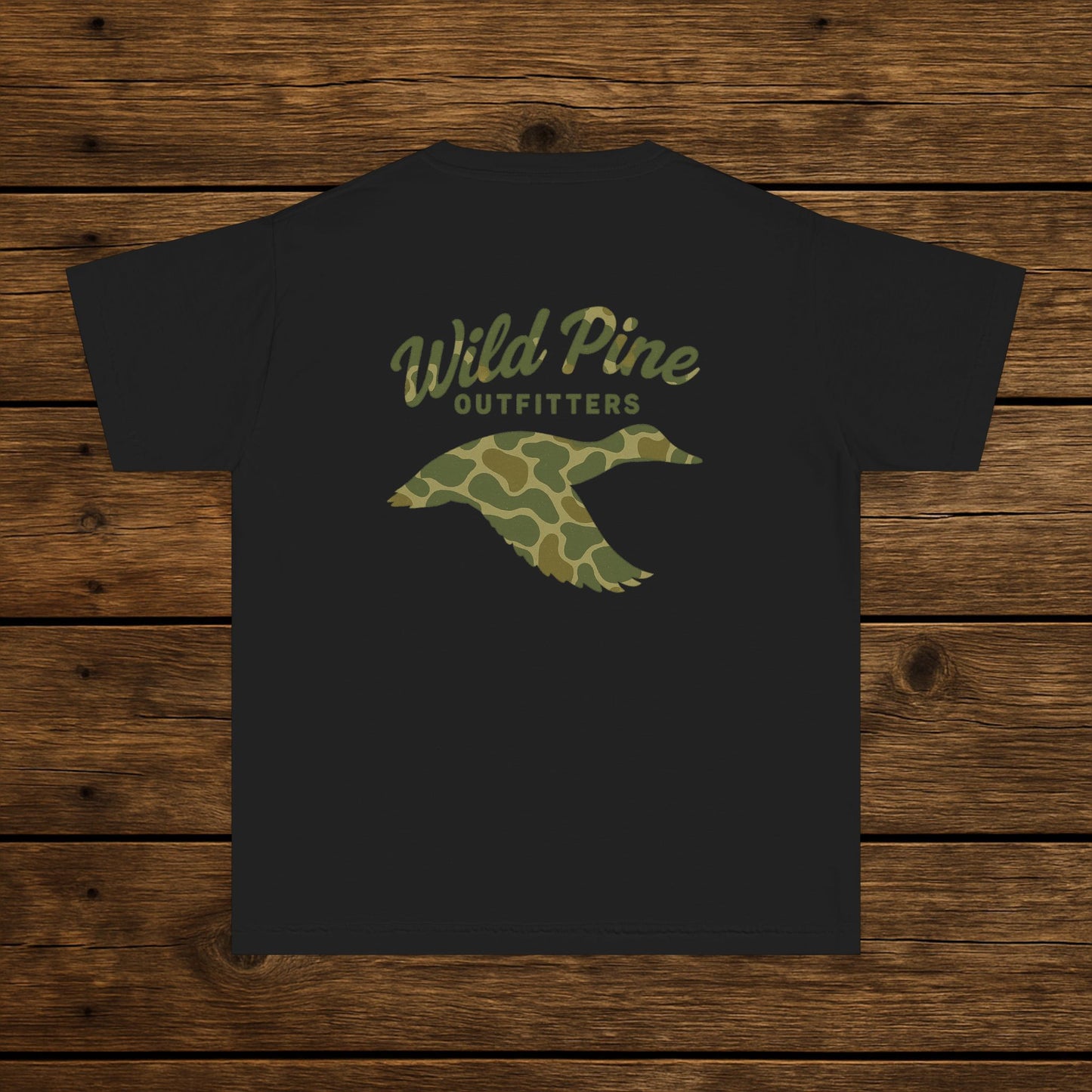 Youth duck camo duck tee