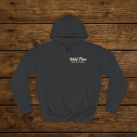Orange camo bass hoodie